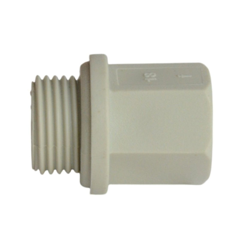 Заглушка поліпропіленова PPR Ду 25 (3/4") зовнішня різьба Formul